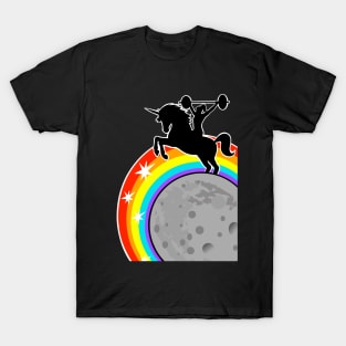 Weightlifting Moon Girl T-Shirt